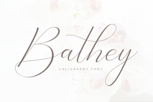Bathey: The Modern Calligraphy Typeface for Marketers