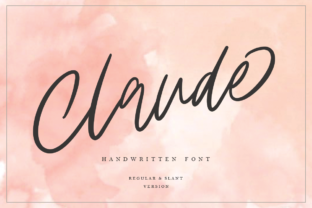 Claude Family: Elegant Script Fonts for Makers