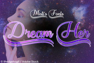 Dream Her: An Elegant Calligraphy Typeface for Editors