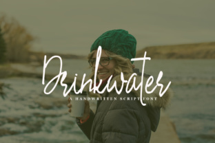 Drinkwater: A Modern Script Typeface for Web Design