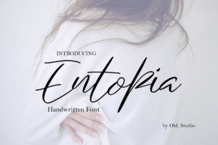 Entopia Script Font for Handmade Brands