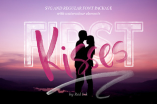 First Kisses Font for Campaign Design