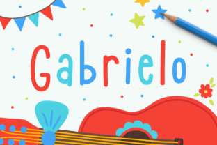 Gabrielo: A Friendly Script Font for Web Design