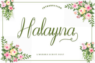 Halayna Typeface for Professional Branding