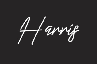Harris Typeface for High-Impact Campaign Design