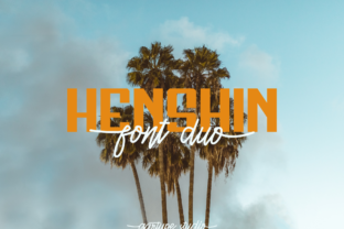 Henshin Duo: The Ultimate Script & Sans Font Pair