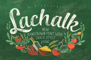 LaChalk Font for Authentic Cafe Branding