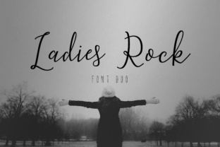 Ladies Rock Duo Typeface for Elegant Branding