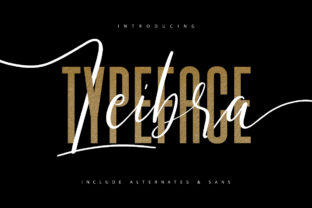 Leibra Duo: A Script Handwritten Typeface for Editors