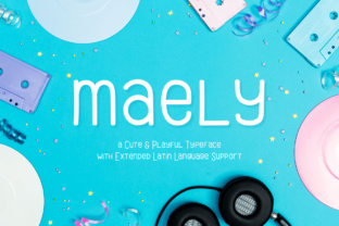 Maely Typeface for Playful Small Business Branding