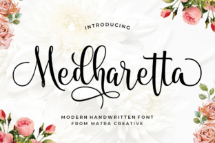 Medharetta Typeface for Elegant Business Branding