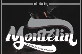 Montelin Font: Modern Script for Handmade Brands