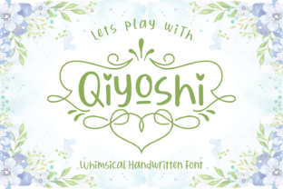 Qiyoshi Typeface: A Whimsical Script for Makers