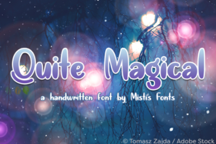 Quite Magical Typeface for Whimsical Branding