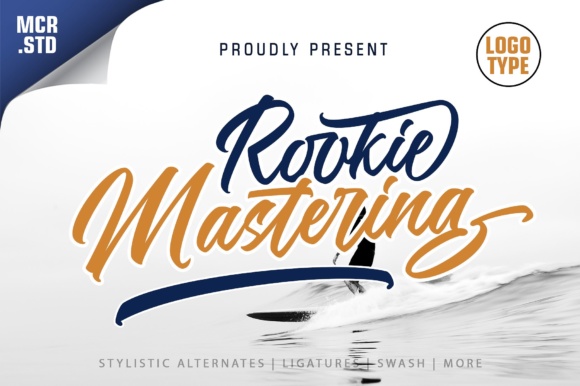 Rookie Mastering: The Script Font for Modern Promo Design