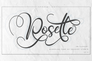 Rosette Font: Elegant Script for Crafters