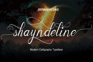 Shayndeline Typeface Review for Elegant Branding