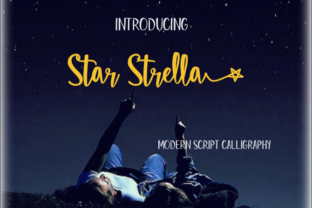 Star Strella Typeface for Editorial Design
