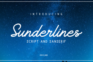Sunderlines: The Elegant Script Font for Crafters