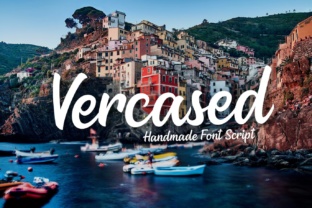 Versaced: A Handwritten Script Font for Editorial Headers