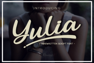 Yulia Font Review: Elegant Script for Designers